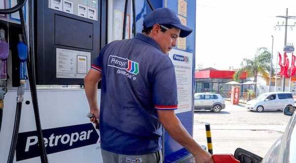 Petropar sube los precios de sus combustibles desde este jueves - Noticiero Paraguay