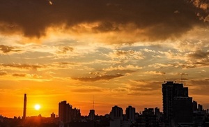Jueves con calor moderado y cielo parcialmente nublado