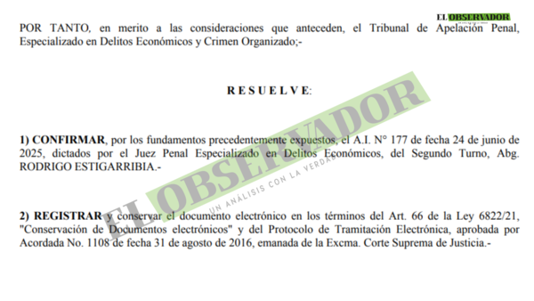 Cámara confirma imputación de abogada procesada por juicios impulsados con notificaciones voladoras - El Observador