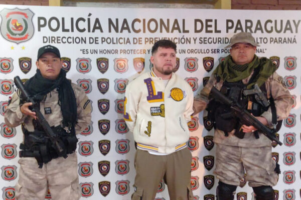 Presunto miembro del PCC fue detenido en Ciudad del Este