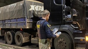 Camionero paraguayo es detenido en Brasil con hachís