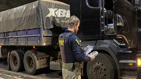 Camionero paraguayo es detenido en Brasil con hachís