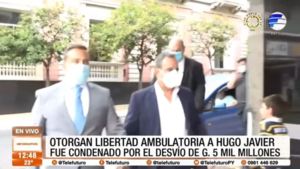 Hugo Javier recupera su libertad ambulatoria