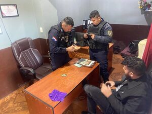 Detienen a un joven en el este con Gs. 200 millones
