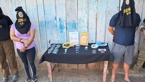 Desmantelan punto de venta de drogas que operaba como carnicería en Villa Hayes