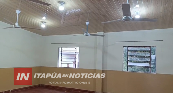 MUNICIPALIDAD DE CAMBYRETÁ INAUGURA MEJORAS EN EL COLEGIO ENRIQUETA GUTMANN