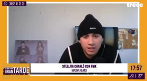 ¡Stellita habló en exclusiva con el cantante FMK! - trece