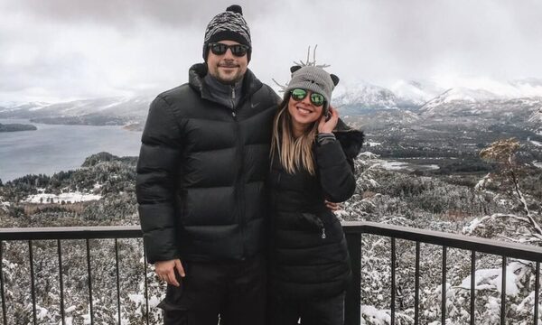 ¡La Quattrocchi, feliz como una lombriz por volver a la nieve!