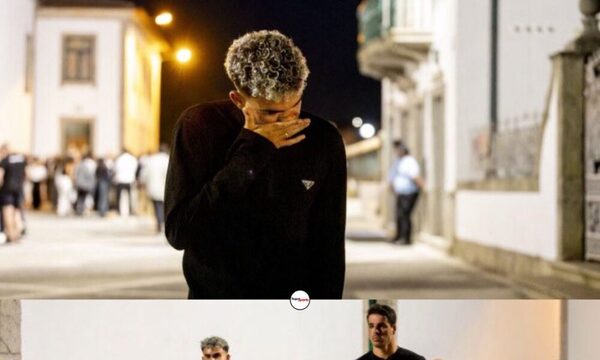 ¡Después de las cañeadas, Luis Díaz apareció llorando en el rezo por Diego Jota!
