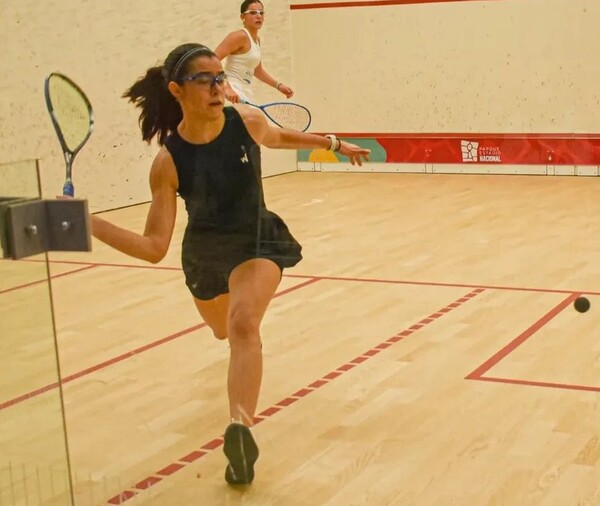 Francesco Marcantonio y Fiorella Gatti ya son semifinalistas en el Paraguay Open de squash - La Tribuna