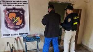 Allanamiento en Caacupé deja un detenido con cocaína tipo crack - Policiales - ABC Color