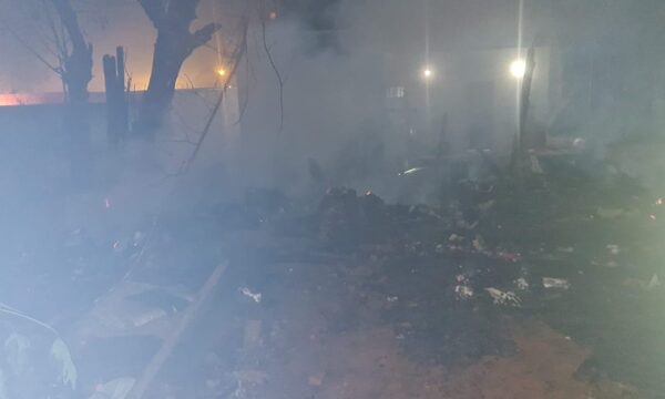 Fatal incendio en CDE