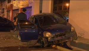 Aparatoso accidente sobre avenida Eusebio Ayala deja un herido leve | Unicanal