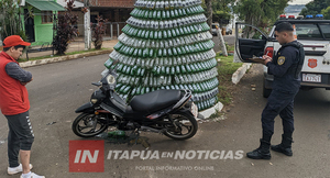 CHOQUE ENTRE MOTOCICLISTAS DEJÓ DOS HERIDOS EN CAMBYRETÁ 