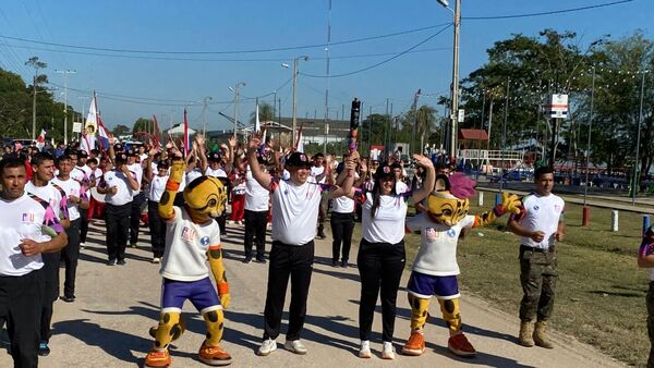 ¡La Antorcha Panamericana llega a Puerto Casado!