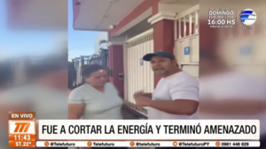 Trabajadores de ANDE amenazados con arma de fuego en Asunción