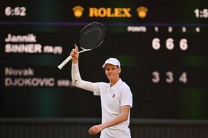 Versus / Sinner llega a su primera final de Wimbledon tras derrotar a Djokovic