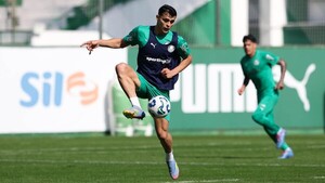 Ramón Sosa tuvo su primer ensayo en Palmeiras