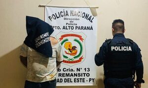 Capturan a sujeto por violencia intrafamiliar