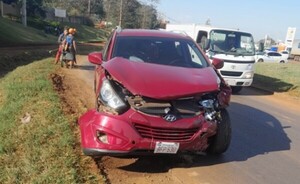 Adolescente involucrado en violento choque rutero 
