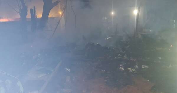 Diario HOY | Hombre fallece calcinado tras incendiarse su vivienda en CDE
