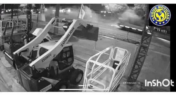 VIDEO: Así fue el accidente fatal cerca del aeropuerto •