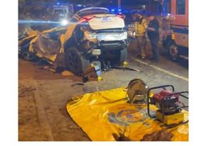 (VIDEO). Mañami como fue el tremendo accidente sobre la Autopista Silvio Pettirossi