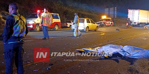 IDENTIFICARON A LOS MOTOCICLISTAS MUERTOS EN TRINIDAD