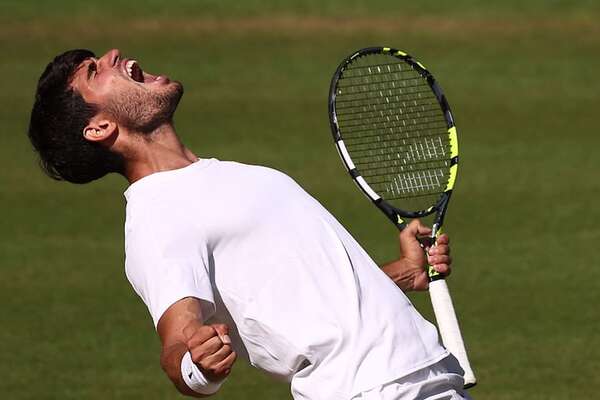 Alcaraz derrota a Fritz y alcanza su tercera final consecutiva en Wimbledon  - Polideportivo - ABC Color