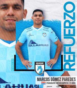 Marcos Gómez fue presentado en Deportes Iquique de Chile - Fútbol Internacional - ABC Color