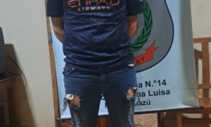 Apresan a sujeto que amenazó a policías durante control