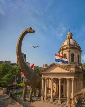 Dino Aventura abre sus puertas en Asunción invitando a un viaje hacia el Jurásico - Cultura - ABC Color