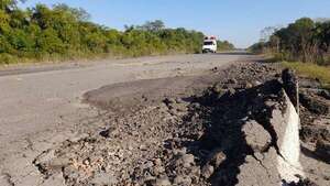 Vieja ruta cuarta ya presenta alarmante deterioro a solo tres años de su inauguración - Nacionales - ABC Color