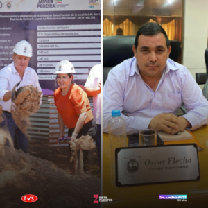 Oscar Flecha denuncia irregularidades en obras de la Gobernación de Itapúa: Sobrecostos y demoras - «TVS DIGITAL»