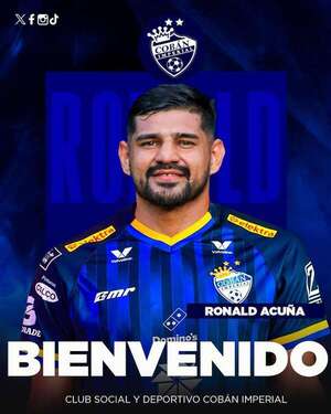 Ronald Acuña, de Bolivia a Guatemala - Fútbol - ABC Color