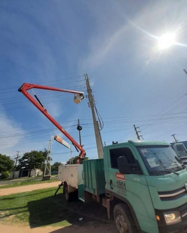 Estas serán las zonas donde no habrá electricidad este domingo - Nacionales - ABC Color