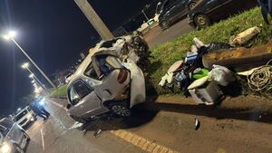 Violento choque en la ruta deja dos estudiantes de Medicina fallecidos en CDE
