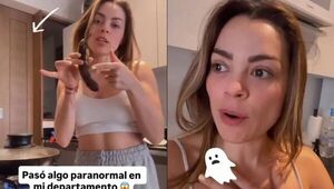 (VIDEO) ¡Terror! Una conductora vivió un inquietante momento al grabar actividad paranormal en su casa