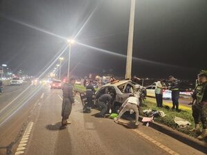 Accidente deja dos estudiantes de Medicina muertos en Ciudad del Este - ADN Digital
