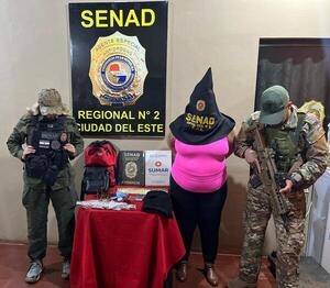 Golpe de la Senad al microtráfico en Presidente Franco - ADN Digital