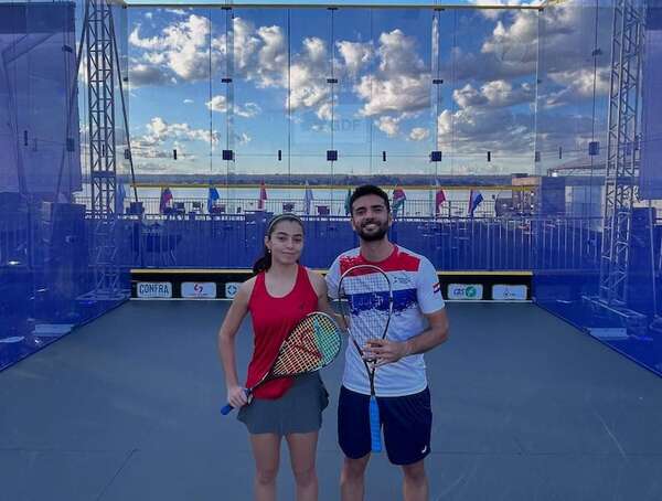 Squash: Vicecampeonatos en el Open - Polideportivo - ABC Color