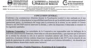La Nación / Fiscalización en cooperativa Poravoty confirma daño de G. 274.000 millones
