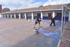 Alumnos dan clases en comedor por falta de aulas y critican ausencia del MEC - Nacionales - ABC Color