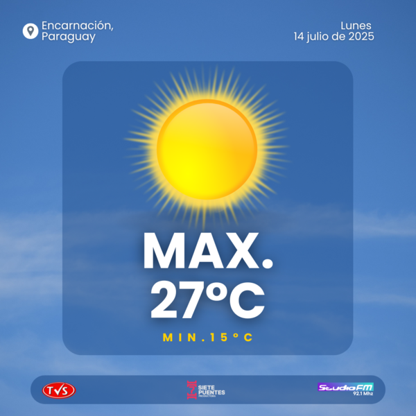 METEOROLOGÍA: ¿REGRESARÁ EL FRÍO A PARAGUAY ESTA SEMANA? - «TVS DIGITAL»
