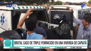 Brutal caso de triple feminicidio en una vivienda de Capiatá