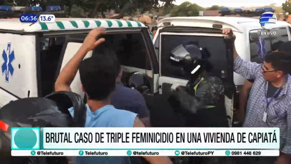 Brutal caso de triple feminicidio en una vivienda de Capiatá