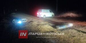 JOVEN MOTOCICLISTA SUFRIÓ GRAVES LESIONES TRAS CAÍDA EN CARLOS A. LÓPEZ 
