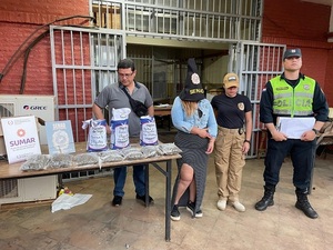 Mujer intentó introducir marihuana en paquetes de harinas en penal de San Juan Bautista