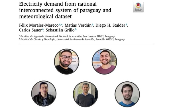 Investigadores de la FIUNA publican sobre consumo eléctrico del sistema paraguayo en revista internacional