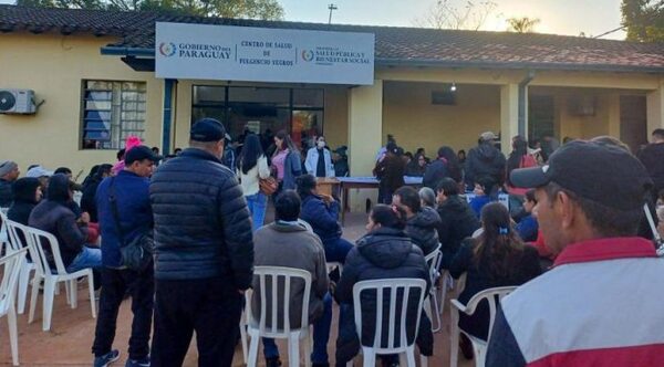 Más de mil personas fueron beneficiadas en jornada de salud integral en Caazapá
